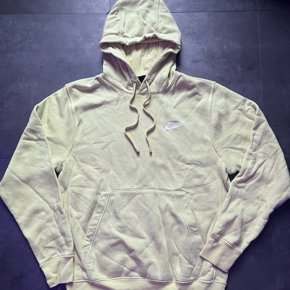 Nike neon green hoodie